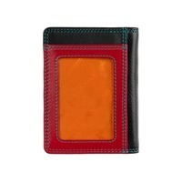 Шкіряний гаманець-картхолдер Visconti RB111 Madagascar Black/Rhumba (RB111 BLK/RHUMBA)