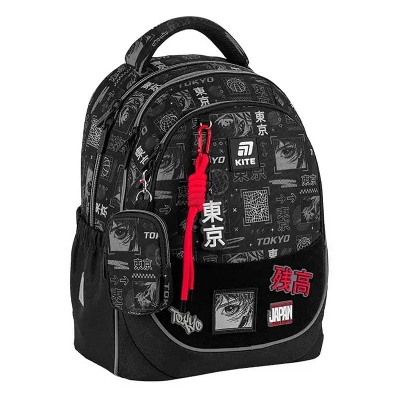 Шкільний рюкзак Kite Education 700 Tokyo 18л Чорний (K25-700M-3)
