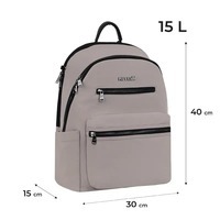 Рюкзак підлітковий Kite Education teens 2720M-2 15л Бежевий (K25-2720M-2)