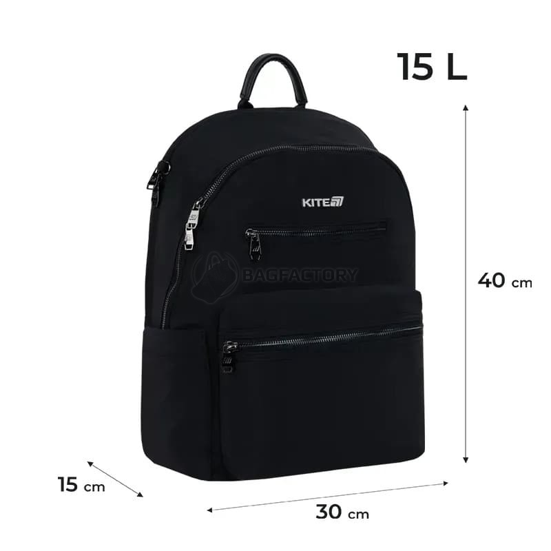 Рюкзак підлітковий Kite Education teens 2720M-1 15л Чорний (K25-2720M-1)