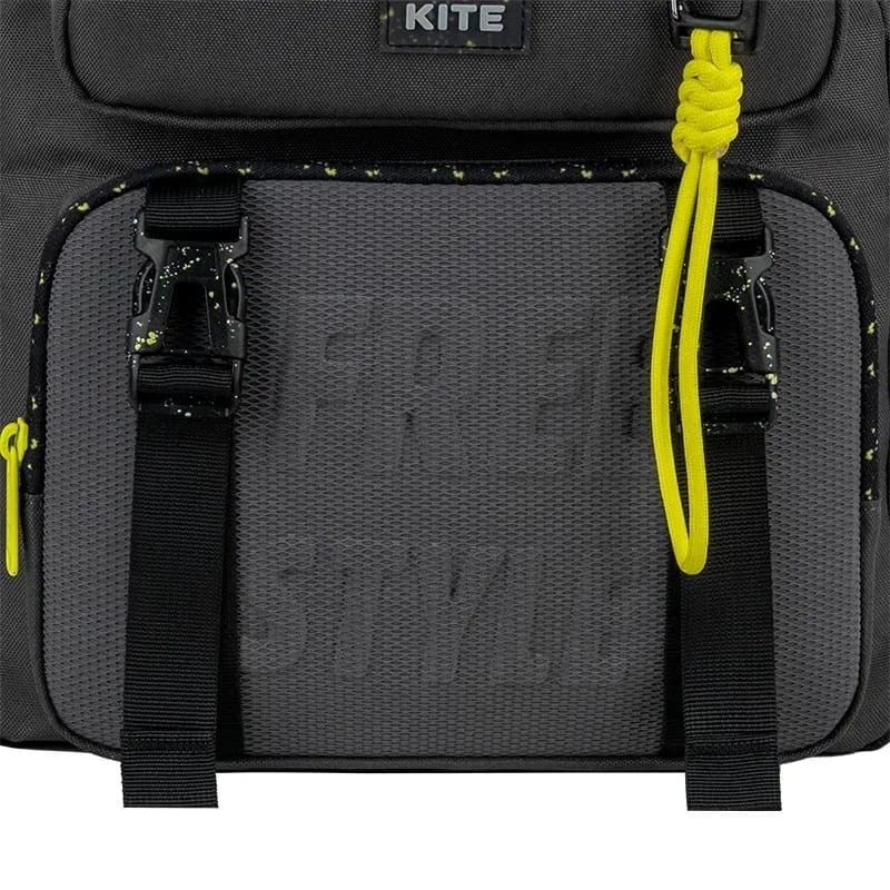 Шкільний рюкзак Kite Education 1022 Free Style 13л Темно-сірий (K25-1022M-3)