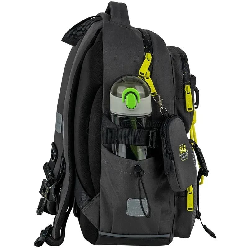 Шкільний рюкзак Kite Education 1022 Free Style 13л Темно-сірий (K25-1022M-3)