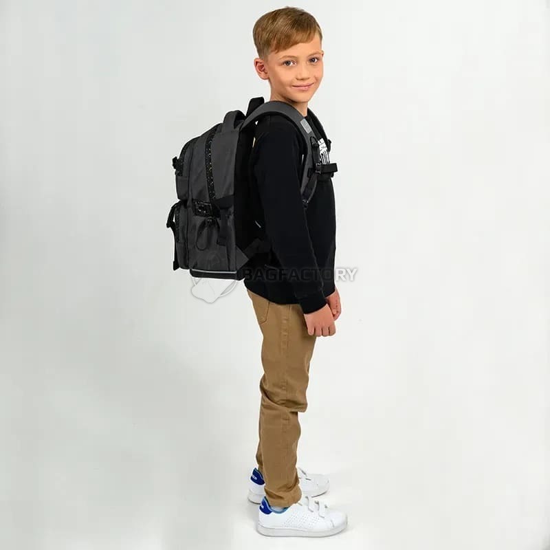 Шкільний рюкзак Kite Education 1022 Free Style 13л Темно-сірий (K25-1022M-3)