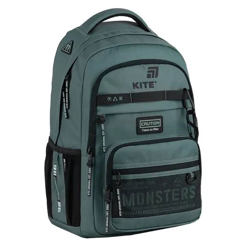 Рюкзак молодіжний Kite Education teens 1019L-1, 21л Хакі (K25-1019L-1)