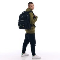 Рюкзак молодіжний Kite Education teens 1019L-2, 21л Чорний (K25-1019L-2)