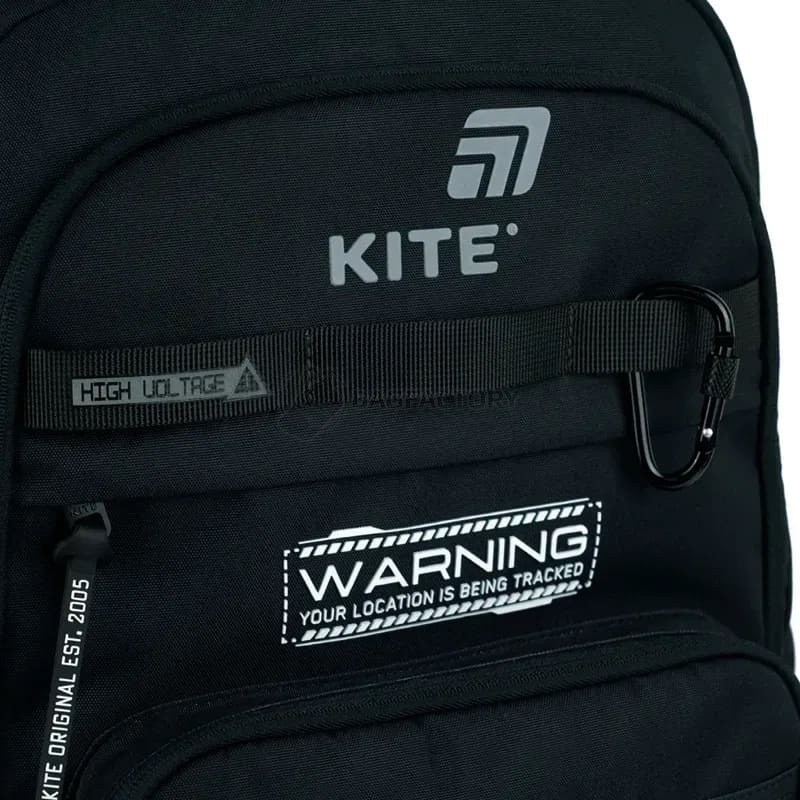 Рюкзак молодіжний Kite Education teens 1019L-2, 21л Чорний (K25-1019L-2)