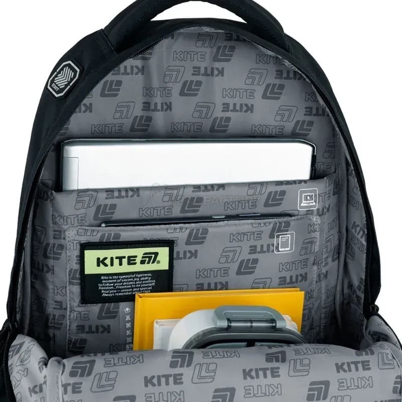 Рюкзак молодіжний Kite Education teens 1019L-2, 21л Чорний (K25-1019L-2)
