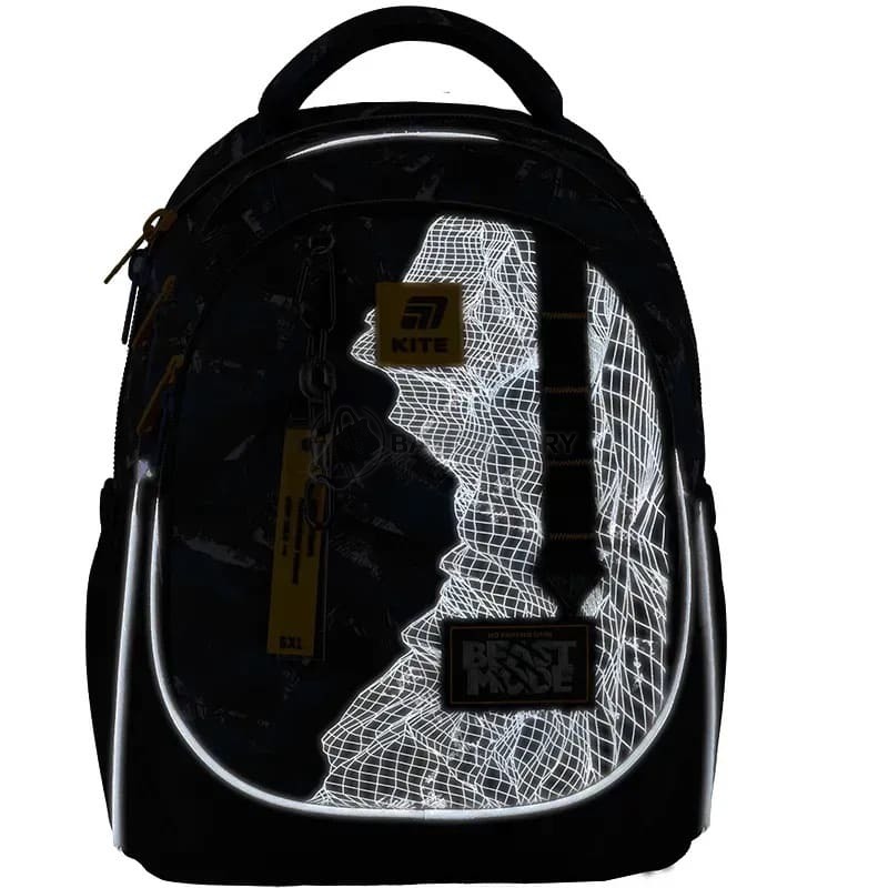 Шкільний рюкзак Kite Education 700 Beast Mode 18л Чорний (K25-700M-4)