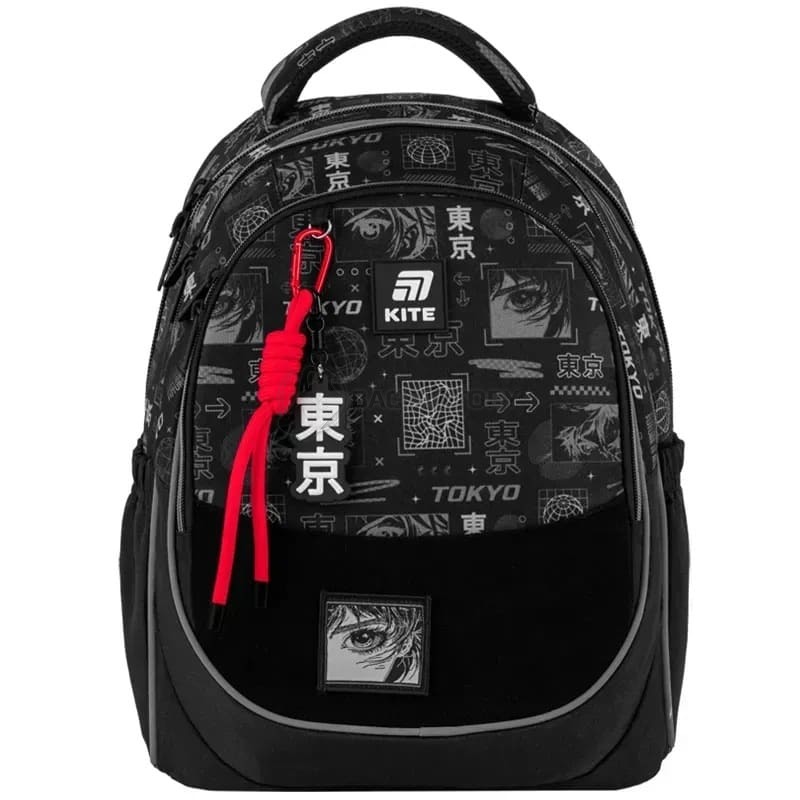 Шкільний рюкзак Kite Education 700 Tokyo 18л Чорний (K25-700M-3)