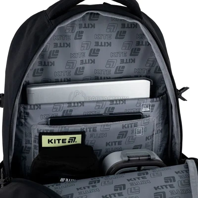 Рюкзак молодіжний Kite Education teens 1018XL-1 24л Чорний (K25-1018XL-1)