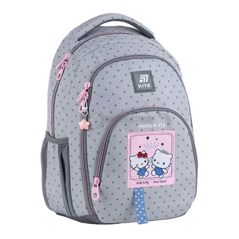 Шкільний рюкзак Kite Education teens 905M Hello Kitty 19.5л Сірий (HK25-905M)