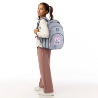 Шкільний рюкзак Kite Education teens 905M Hello Kitty 19.5л Сірий (HK25-905M)