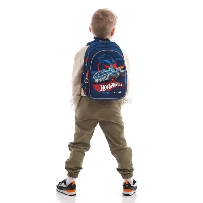 Дитячий рюкзак Kite Kids 2735 Hot Wheels 9л Синій (HW25-2735XS)