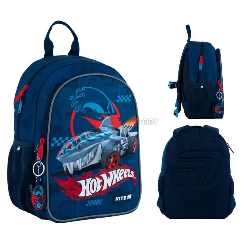 Дитячий рюкзак Kite Kids 2735 Hot Wheels 9л Синій (HW25-2735XS)