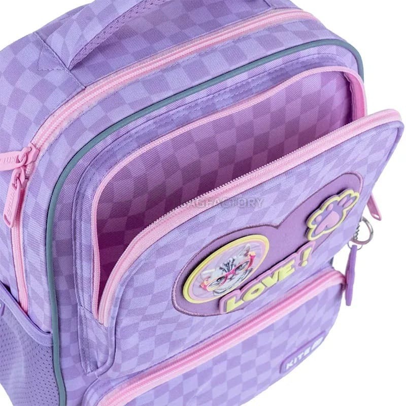 Дитячий рюкзак Kite Kids 559 Studio Pets 8.5л Бузковий (SP25-559XS)