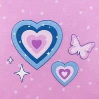 Дитячий рюкзак Kite Kids 559 Lovely 8.5л Блакитний, рожевий (K25-559XS-1)