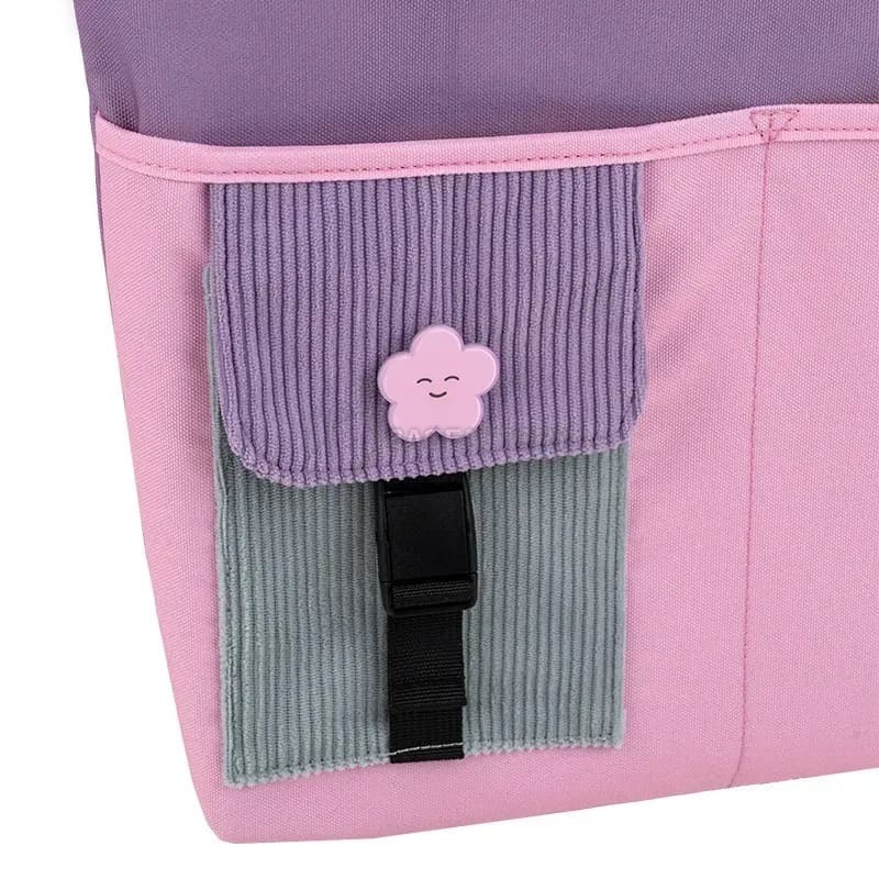 Молодіжна сумка-шопер Kite Education teens 586-1 11л Фіолетовий, рожевий (K25-586-1)