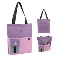 Молодіжна сумка-шопер Kite Education teens 586-1 11л Фіолетовий, рожевий (K25-586-1)