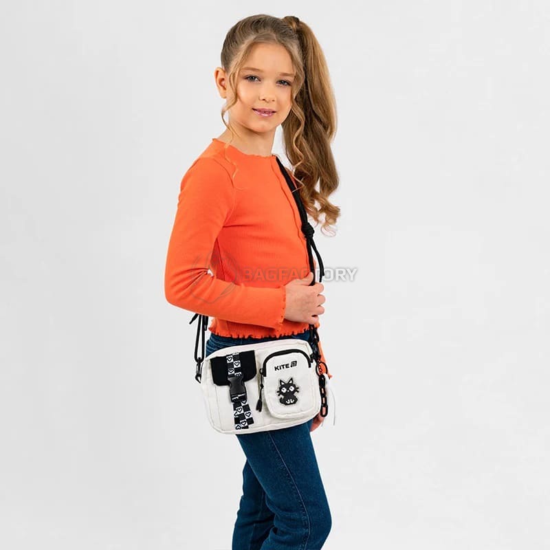 Сумка-кросбоді молодіжна Kite Education teens 2л Бежевий (K25-2522-1)