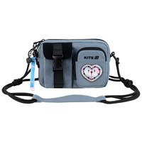 Сумка-кросбоді молодіжна Kite Education teens 2л Сірий (K25-2522-3)