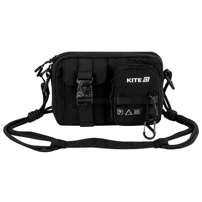 Сумка-кросбоді молодіжна Kite Education teens 2л Чорний (K25-2522-4)