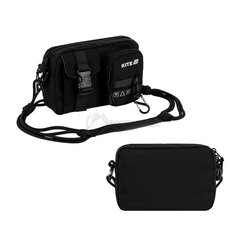 Сумка-кросбоді молодіжна Kite Education teens 2л Чорний (K25-2522-4)