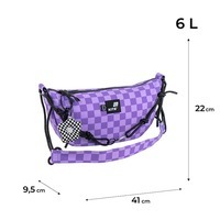 Сумка-кросбоді молодіжна Kite Education teens 6л Фіолетовий (K25-2774-2)