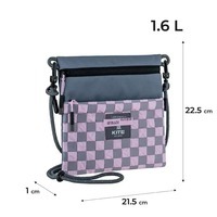 Сумка-кросбоді молодіжна Kite Education teens 1.6л Сірий (K24-2772-5)