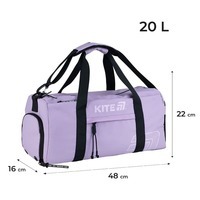 Спортивна сумка Kite Education teens 20л Бузковий (K25-2530-3)