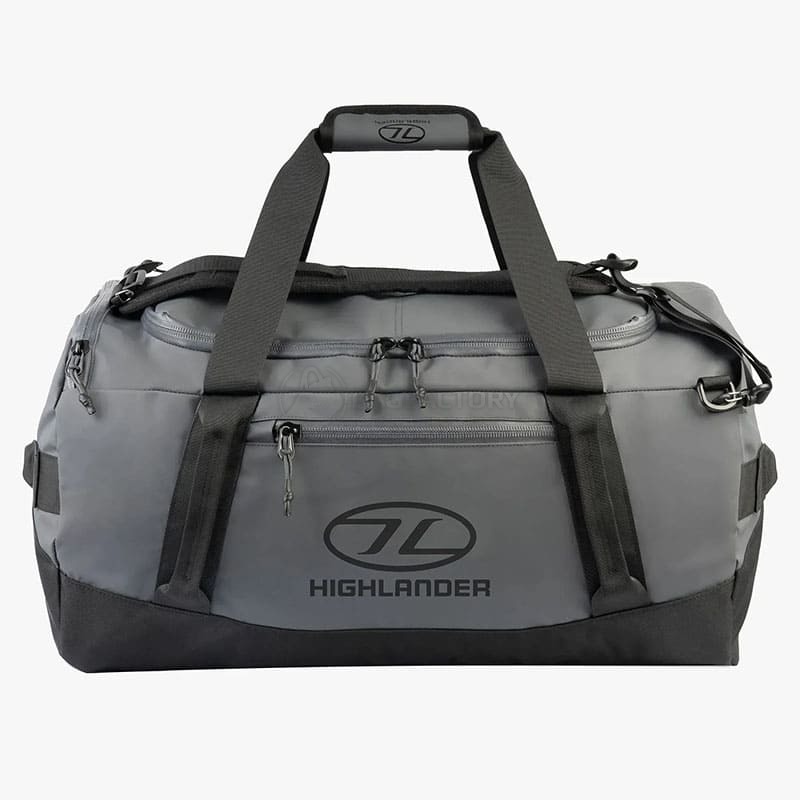 Дорожня сумка водозахисна Highlander Hauler Duffel 65L Dark Grey (931643)