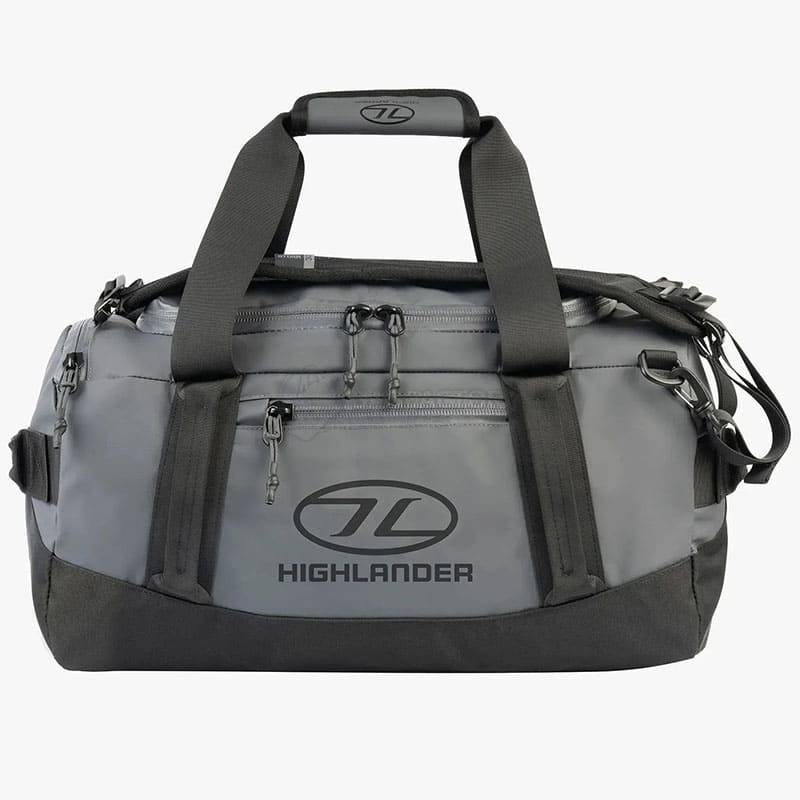Дорожня сумка водозахисна Highlander Hauler Duffel 30L Dark Grey (931648)