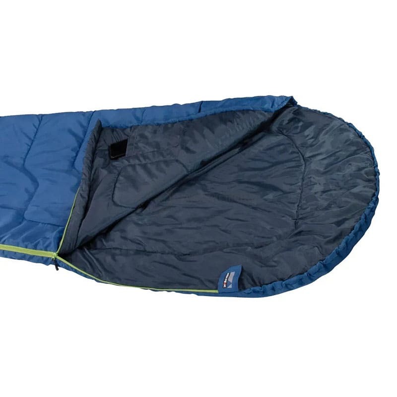 Спальний мішок High Peak Easy Travel/+12°C Blue/Dark Blue Left 220 см (929544)