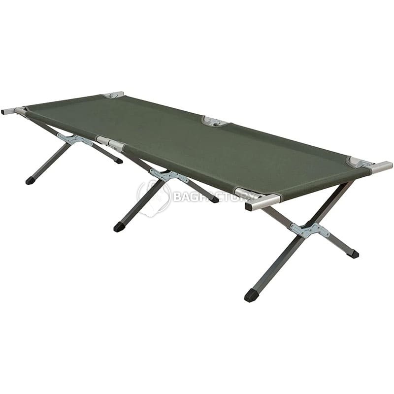 Ліжко розкладне Highlander Aluminium Camp Bed Green 190 см (925471)