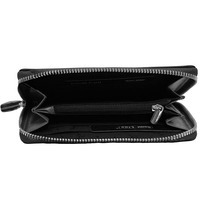 Гаманець жіночий шкіряний Semi Line RFID Black на блискавці (DAS303159)