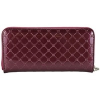 Гаманець жіночий шкіряний Semi Line RFID Dark Red на блискавці (DAS303147)