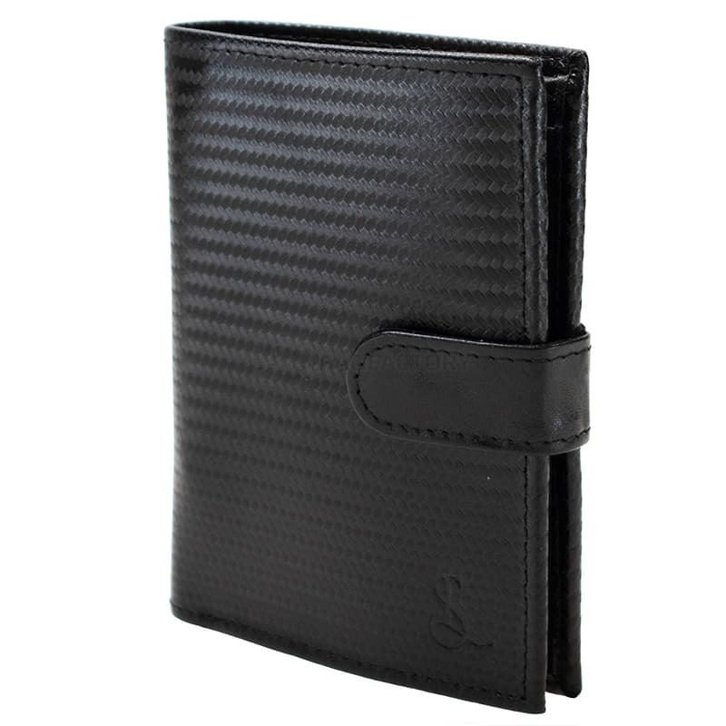 Портмоне чоловіче шкіряне Semi Line RFID Black (DAS303158)