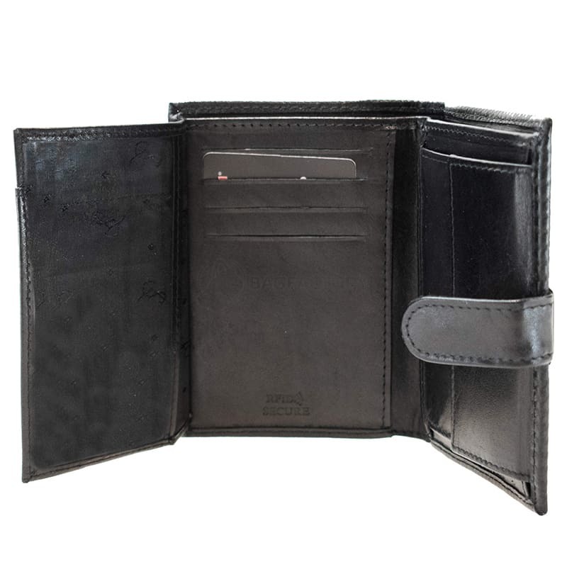 Портмоне чоловіче шкіряне Semi Line RFID Black (DAS303158)
