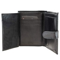 Портмоне чоловіче шкіряне Semi Line RFID Black (DAS303158)