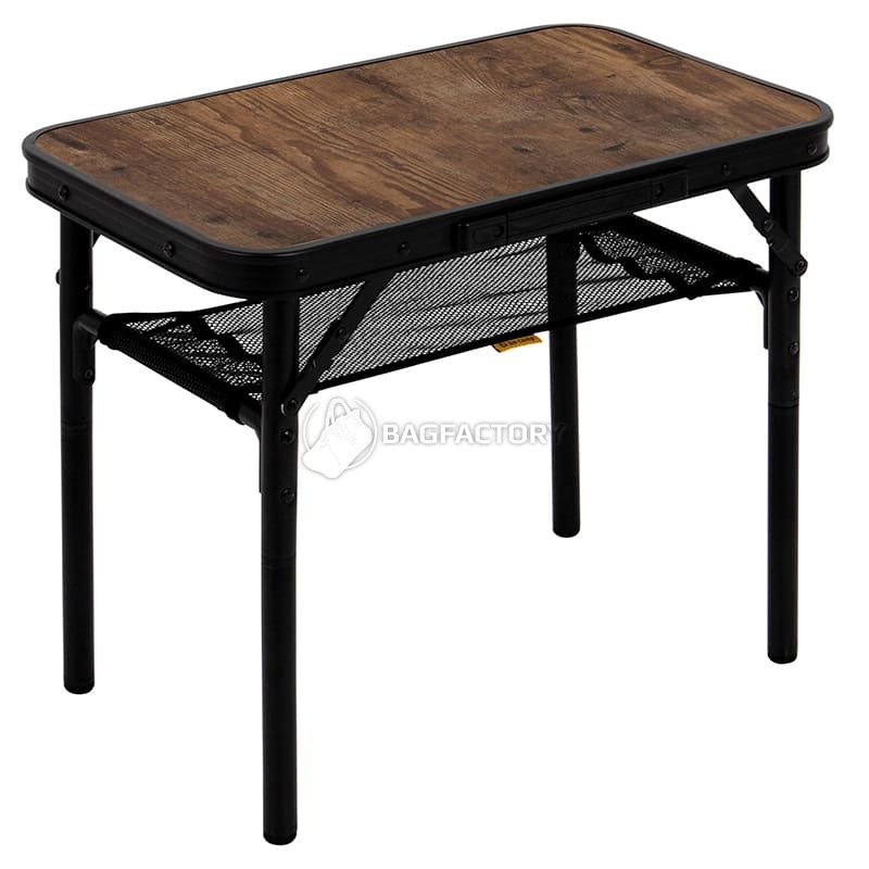 Стіл розкладний Bo-Camp Woodbine 56x34 cm Black/Wood look (DAS303265)