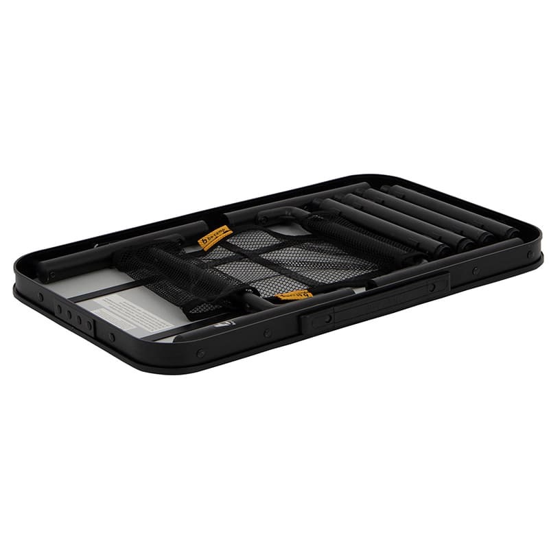 Стіл розкладний Bo-Camp Woodbine 56x34 cm Black/Wood look (DAS303265)