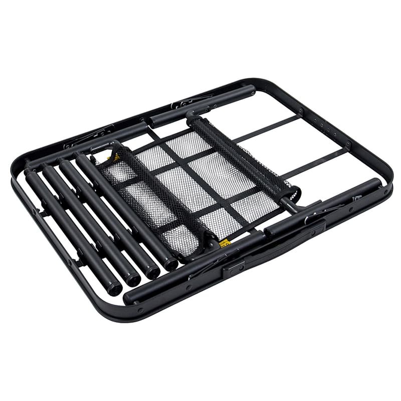 Стіл розкладний Bo-Camp Garland 60x45 cm Black/Wood look (DAS303266)