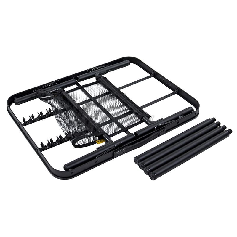 Стіл розкладний Bo-Camp Garland 60x45 cm Black/Wood look (DAS303266)