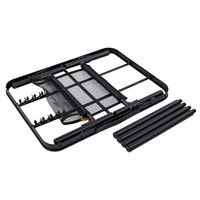 Стіл розкладний Bo-Camp Garland 60x45 cm Black/Wood look (DAS303266)