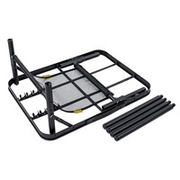 Стіл розкладний Bo-Camp Garland 60x45 cm Black/Wood look (DAS303266)