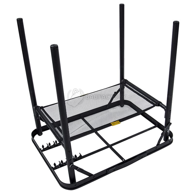 Стіл розкладний Bo-Camp Garland 60x45 cm Black/Wood look (DAS303266)