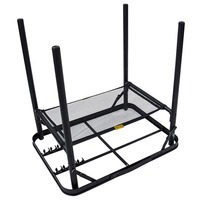 Стіл розкладний Bo-Camp Garland 60x45 cm Black/Wood look (DAS303266)