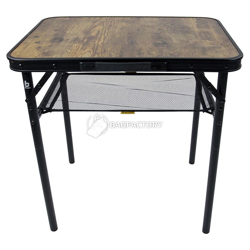 Стіл розкладний Bo-Camp Garland 60x45 cm Black/Wood look (DAS303266)