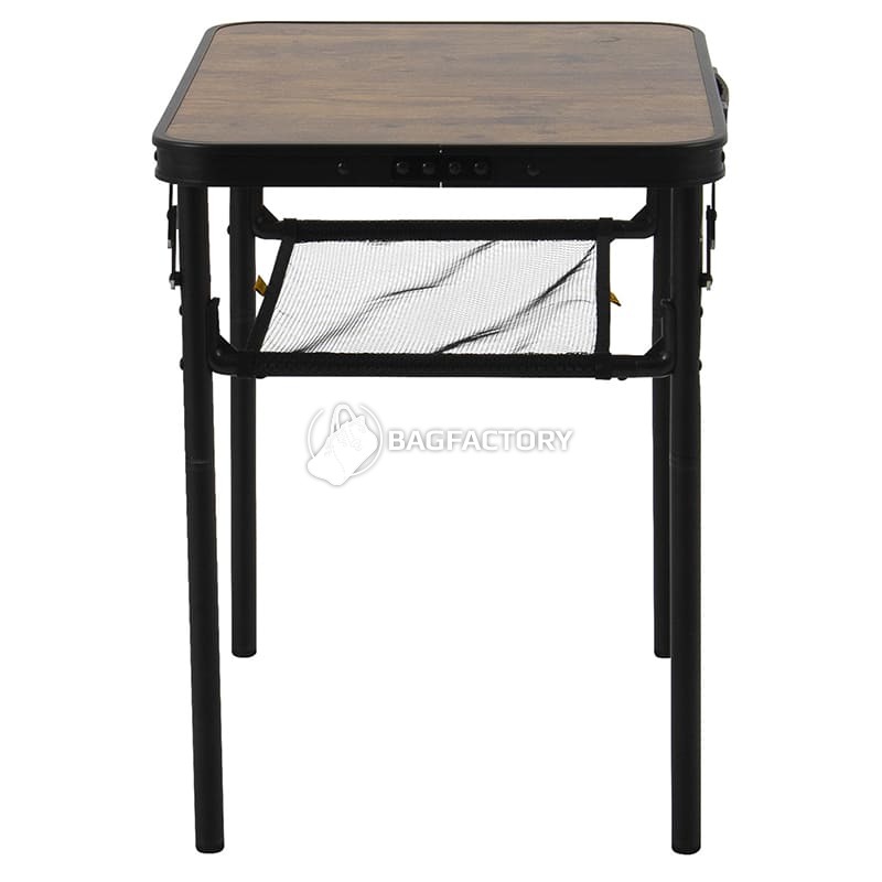 Стіл розкладний Bo-Camp Garland 60x45 cm Black/Wood look (DAS303266)