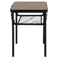 Стіл розкладний Bo-Camp Garland 60x45 cm Black/Wood look (DAS303266)