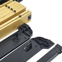 Стіл розкладний Bo-Camp Maryland M 80x63 cm Bamboo Brown (DAS303288)